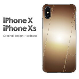 ゆうパケ送料無料 iPhoneXs iPhoneX ケース カバーixs ixs 新型iphone アイフォン テンエス IPHONEクリア 透明 ハードケース デザイン ハードカバーアクセサリー スマホケース スマートフォン用カバー[シンプル・メタル(ゴールド)/ix-pc-new1839]