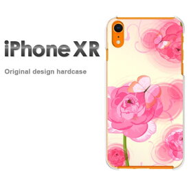 ゆうパケ送料無料 iPhoneXR iphonexr ケース カバー新型iphone 新型アイフォン XR IPHONEクリア 透明 ハードケース デザイン ハードカバーアクセサリー スマホケース スマートフォン用カバー[花(ピンク)/ixr-pc-new0687]