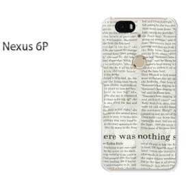 ゆうパケ送料無料！【Soft Bank NEXUS 6P ケース】nexus 6pケース カバー CASE PC ハードケース ハードカバーアクセサリー スマホケース スマートフォン用カバー 人気 おしゃれ[シンプル・ニュースペーパー(グレー)/nexus6p-pc-new1874]