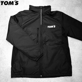 裏フリースジップジャケット（黒）車 シンプル カー用品 ファッション アウトドア ワンポイントロゴ フリース生地トムス公式【TOM'S】