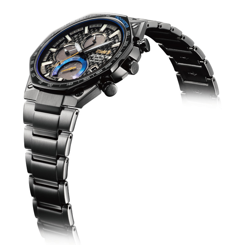 EDIFICE 腕時計 コラボ 時計 エディフィス カーボン LC500 チタンカラー えでぃふぃす casio カシオ 車用品 カー用品  カスタムパーツトムス公式【TOM'S】 トムス公式オンラインショップ