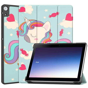 For NTT�h�R�� dtab d-51C / SHARP AQUOS SH-T04C 10.1�C���` 2025�N�V�^ �P�[�X �X�^���h�@�\�t�� �J���O�ܔ��^�X�^���h�P�[�X PU���U�[ �J�o�[ (DJS)