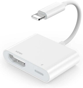 y2024 MFiFؕiziPhone HDMI ϊP[ulightning HDMI ϊA_v^~[O iPhone X}z  TV  f1080PxȂdsvE2NHDMIA_v^XN[ HDMIA_v^iiOS13~i