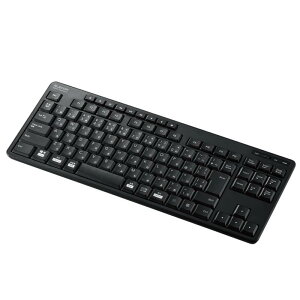 USB-A���V�[�o�[ ���C�����X�L�[�{�[�h �É��݌v �e���L�[���X �R�� �u���b�N TK-FDM115SKTBK