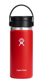 ハイドロフラスク(Hydro Flask) コーヒー 16oz 473 mL フレックスシップ ワイドマウス ラグーナ 中