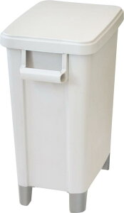 リス ゴミ箱 業務用 厨房用脚付きペール グレー 45L 排水栓付き 日本製 dust box