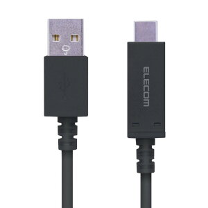 USB Type C �P�[�u�� �^�C�vC (USB A to C) ���}���[�d USB2.0�F�ؕi ���x���m�@�\�t 0.3m �u���b�N MPA-AC03SNBK