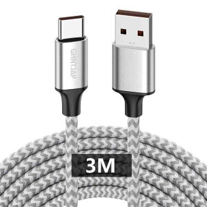 USB C P[u 3M USB A to C }[d ϋviC USB TYPE-C P[u iPhone16/Galaxy/Pixel/Xperia/LG^Cvc@Ή