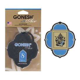 GONESH(ガーネッシュ) 吊り下げ型芳香剤 ペーパーエアフレッシュナー No.8(フルーツ系の香り) 1個 (x 1)
