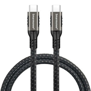 100W USB-C  USB-C �P�[�u���y0.2m/0.5m/1m/1.5m/2m/3m/5m�zType C-C �P�[�u�� USB3.2 20Gbps 4K@60HZ 5A �}���[�d �����f�[�^�]�� �^�C�vc���@��Ή� PQ066 (0.