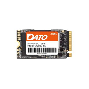 SSD 1TB DP342 M.2 2242 PCIe Gen3 x 4 NVMe  \bhXe[ghCu, ő2500/1700 MB/s, m[gp\R/^ubg/Legion GoɓKp
