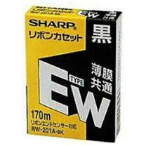 楽天市場】リボンカセット タイプew 黒 rw201ab3の通販
