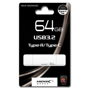 HIDISC USB3.2 Gen2 Type-C  Type-ARlN^ HDUF134C64G3C