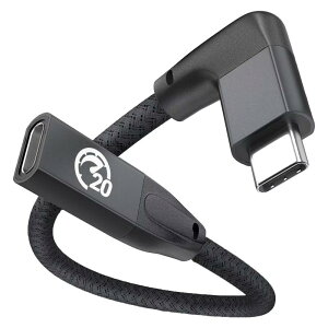 ^Cvc P[u0.2M USB C P[u l USB3.2 Gen2(20Gbps) 100W PD}[d f[^] USBC X USBC IX 4K/60HZrfI` USB Type-C lR[h iPhone 16