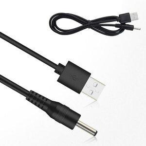 USB - DC 3.5mm * 1.3mm�d���R�[�h �d��5V/2A �}���[�d �Ή� �d���R�[�h �f�X�N���C�g/�t�@�� �Ȃ� �d�������P�[�u�� �O�a3.5mm���a1.3mm�i1m�j