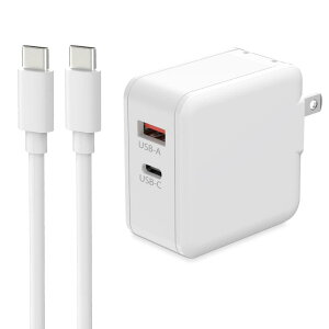 MacBookp [d Type-C 67W GaN̗p PDΉ m[gp\R }[d ^CvC ACA_v^[ 65W USB-C USB-A 2|[g ^ y Ή Mac [d ݊Macbook Pro 14 (2021)p M
