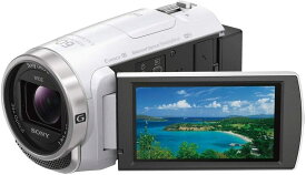 新品 即納 ソニー ビデオカメラ Handycam HDR-CX680 光学30倍 内蔵メモリー64GB ホワイト HDR-CX680 W SONY