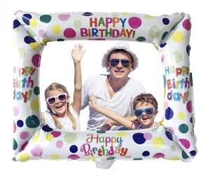 yp[eB[p[NzSNSf 55cm×57cm hbg tHgt[ o[ a j HAPPY BIRTHDAY LOʐ^