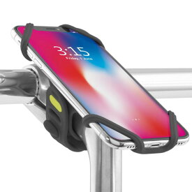 【Bone】Bike Tie Pro 2 自転車 スマホ ホルダー ステム用 超軽量 全シリコン製 脱着簡単 脱落防止 4-6.5インチのスマホに対応 iPhone 14 Pro Sony Xperia Samsung Galaxy Google Pixel OPPO Sharp