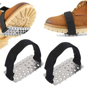 TOAURDA 靴 滑り止め アイゼン靴底 滑り止めスパイクアイゼン 着脱式スパイク 滑り止め 雪 靴 26本爪 軽量 靴滑り止め 簡単装着 クイックフィット アウトドア 釣り 旅行用品 登山 雪山 対策 多