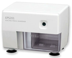 アスミックス(Asmix) アスカ 鉛筆削り 電動シャープナー ホワイト EPS201W