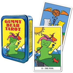 LANG ^bgJ[h EFCgŁyO~xAE^bgiʓj {tE|[`tz^bg肢 Gummy Bear Tarot Deck [Ki]