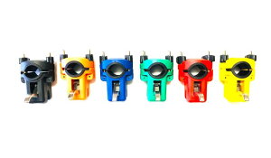(FKS)ロッドキーパー ロッドクランプ ピトンキーパー ピトンクランプ ワンタッチ 脱着式 トリガー式 ピトン 竿受け タマン 石鯛