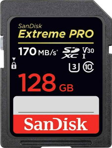 SanDisk 128GB Extreme PRO UHS-I SDXC 170MB/s SDSDXXY-128G TfBXN COpbP[Wi