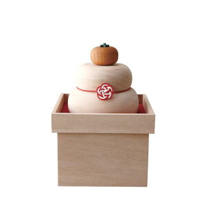 秀〆(Hideshime) 鏡餅 干支 木製 木製置き飾り MOK