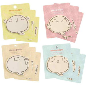 【気持ちが伝わる かわいい 吹き出し 付箋 12個セット】 可愛い 顔つき ふせん ふきだし 360枚 インデックス しおり 色紙 メッセージ 文具 文房具 プレゼント Abon Abon