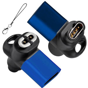 ガーミン用変換アダプター Shokz USB Type-C用変換アダプター 2 in 1変換アダプターVenu 3/ Approach s70 Fenixシリーズなど汎用USB-C to Shokz 充電ケーブル に対応 変換アダプター 、ShokzOp