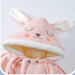 ベビー ポンチョ ケープ 秋冬 子供 防風 抱っこ紐対応 厚手 フリース あったか かわいい ピンク系 水色