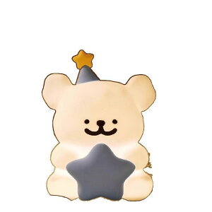 ナイトライト 子供用 レディース ベッドサイドランプ テーブルランプ スター ケーキ 常夜灯 女の子向け 誕生日 ギフト プラスチック製 幾何学 常夜灯