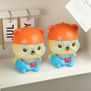 ナイトライト かわいい 光る 笑顔 眼鏡 リス ベッドサイド ランプ 授乳用 ルームランプ 間接照明 卓上 柔らかい光 癒し 雰囲気作り