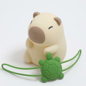 ライト 子供用 カピバラ LED ナイトライト シリコン製 USB充電式 7色 調光可能