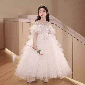 子供用礼服 ガールズ プリンセスドレス ピアノ発表会 結婚式 花童 女の子 キッズ フォーマルドレス ポリエステル 春夏 秋冬