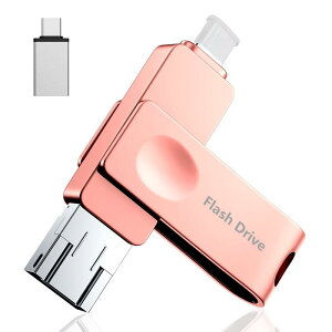 512GB USB�������y�A�v���s�v�E�ʐ^������������Ղ�ۑ��ziPhone �pUSB������ �X�}�z�ʐ^�ۑ� �f�[�^�o�b�N�A�b�v 4in1�t���b�V���h���C�u USB3.0�����]�� iOS/Type-C/USB-A/Micro USB���� IOS/Andr