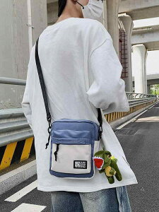 ショルダーバッグ メンズ 男性用 撥水 超軽量 ナイロン 斜め掛け 鞄 カバン 黒 白 青 黄色 ブラック ホワイト ブルー