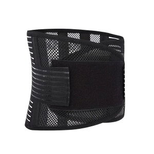 腰用サポーター 男性用 女性用 腰椎ベルト 腰痛ベルト 腰痛緩和 通気性 伸縮性 姿勢矯正 メッシュ S M L XL ブラック グレー