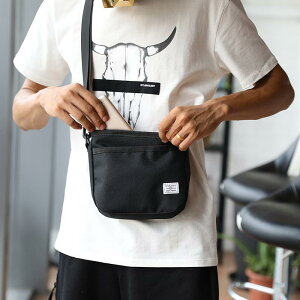 ショルダーバッグ メンズ 男性用 紳士 鞄 カバン 斜め掛け オックスフォード 防水 ブルー ブラック 普段使い