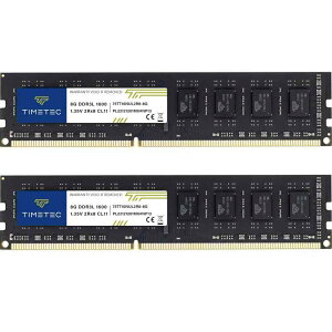 Timetec �^�C���e�b�N �f�X�N�g�b�vPC�p������ DDR3L 1600MHz PC3-12800/PC3L-12800 240 Pin 1.35V