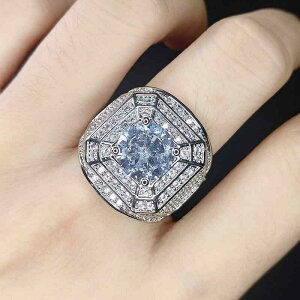 指輪 メンズ 満鑽 ジルコニア パヴェ ファッションリング 結婚指輪 調節可能 幾何学模様 ラッキーアイテム 男女兼用 銅製 アクセサリー 贈り物 ギフト