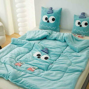 クッション レディース ブランケット 2WAY 再生繊維 厚手 ひざ掛け オフィス 車載 車用 枕付き ハギミ豆粉 ハギミ湖青 ハギミ灰 ハギミ紫 ハギミ祖母緑