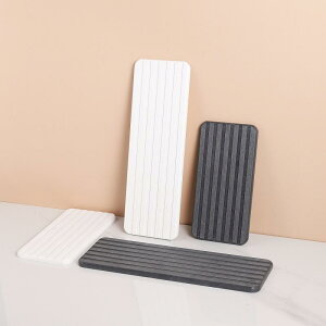 洗面台マット 珪藻土 バスマット 吸水 速乾 洗面所 歯ブラシ 歯磨き コップ 置き