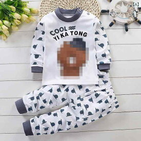 子供用インナー 秋冬 子供服 パジャマ 上下セット 綿 秋 男の子 女の子 ベビー キッズ 寝巻き ルームウェア 部屋着 あったか 保温 長袖 丸首 コットン 動物柄 格子柄 カートゥーン