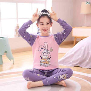 子供用パジャマ 上下セット キッズ 男女兼用 コットン 秋冬 長袖 暖かい かわいい カートゥーン柄 プリント 保温 ルームウェア 寝巻き 部屋着 100cm 110cm 120cm 130cm 140cm 150cm 160cm