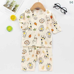子供用パジャマ ベビー服 薄手 半袖 短パン 上下セット 綿100% 吸湿速乾 寝間着 ルームウェア かわいい 動物柄 カートゥーン柄 春夏 80 90 100 110 120 130 140 150