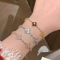 楽天市場】シェル ブレスレット クローバーの通販