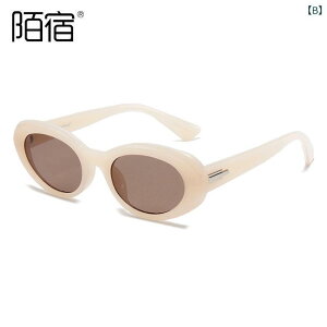 �T���O���X �t�@�b�V�����T���O���X �ȉ~�t���[�� �u���b�N �u���[ �x�[�W�� UV400�Ή� ���s �p�[�e�B�[