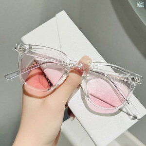 サングラス グラデーション 墨? UV400 紫外線対策 運転 ドライブ 旅行 パーティー イベント ファッション おしゃれ かわいい ピンク系 グレー